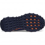 8rj Saucony SK266065- Peregrine-12 Shield - dark-blue/deep-orange